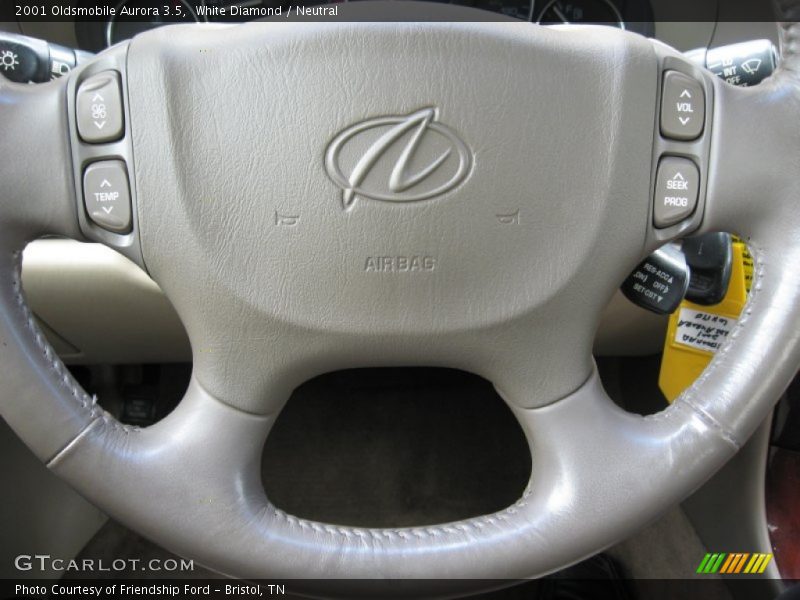 White Diamond / Neutral 2001 Oldsmobile Aurora 3.5