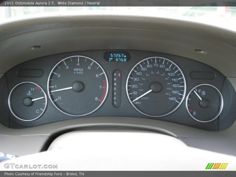 White Diamond / Neutral 2001 Oldsmobile Aurora 3.5