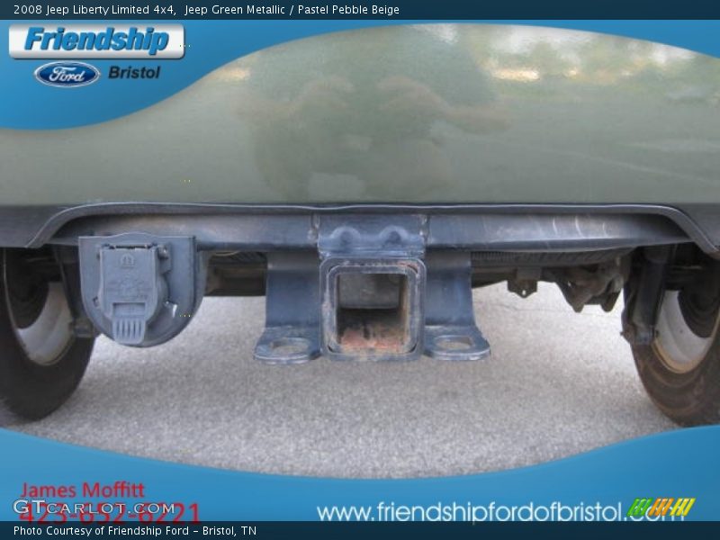 Jeep Green Metallic / Pastel Pebble Beige 2008 Jeep Liberty Limited 4x4