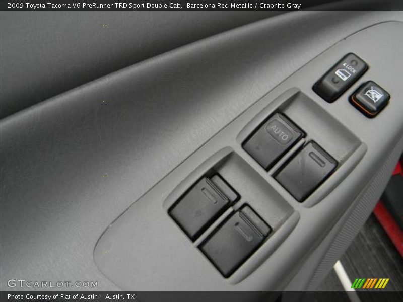 Barcelona Red Metallic / Graphite Gray 2009 Toyota Tacoma V6 PreRunner TRD Sport Double Cab