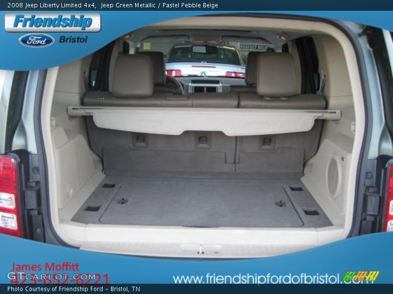 Jeep Green Metallic / Pastel Pebble Beige 2008 Jeep Liberty Limited 4x4