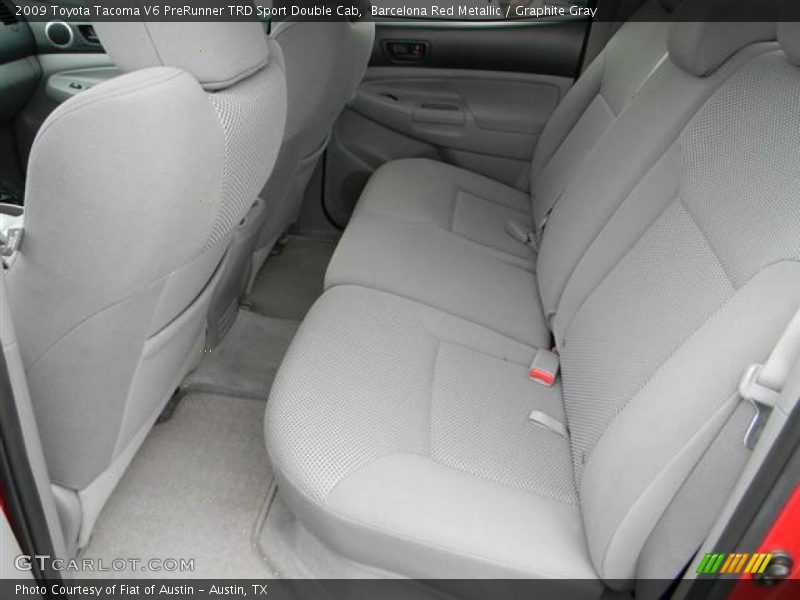 Barcelona Red Metallic / Graphite Gray 2009 Toyota Tacoma V6 PreRunner TRD Sport Double Cab