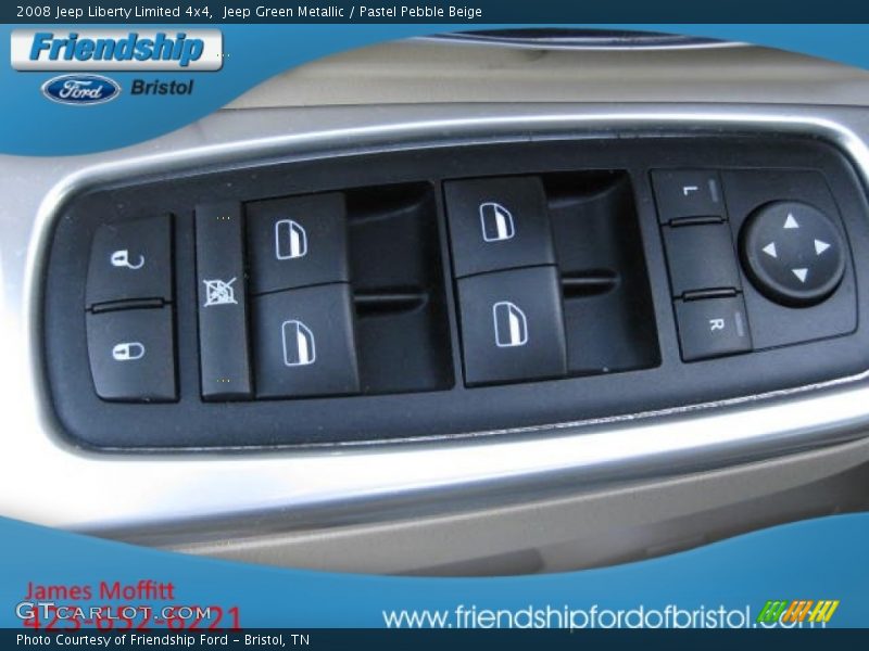 Jeep Green Metallic / Pastel Pebble Beige 2008 Jeep Liberty Limited 4x4
