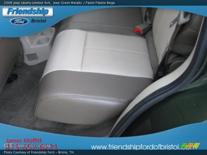 Jeep Green Metallic / Pastel Pebble Beige 2008 Jeep Liberty Limited 4x4