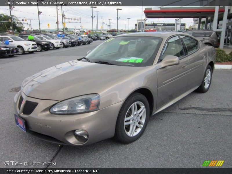 Bronzestone Metallic / Cashmere 2007 Pontiac Grand Prix GT Sedan