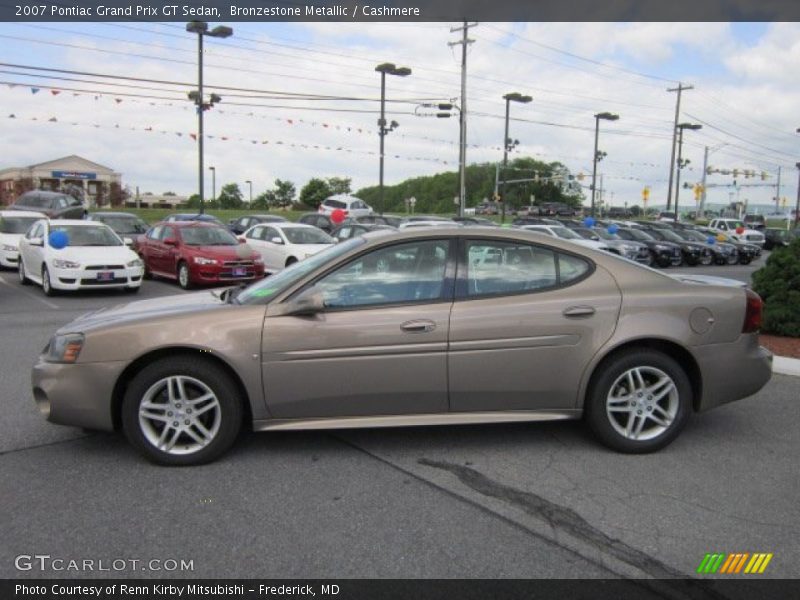 Bronzestone Metallic / Cashmere 2007 Pontiac Grand Prix GT Sedan