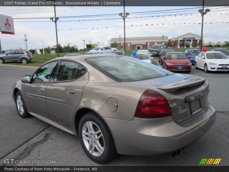 Bronzestone Metallic / Cashmere 2007 Pontiac Grand Prix GT Sedan