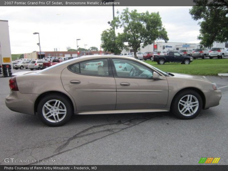 Bronzestone Metallic / Cashmere 2007 Pontiac Grand Prix GT Sedan