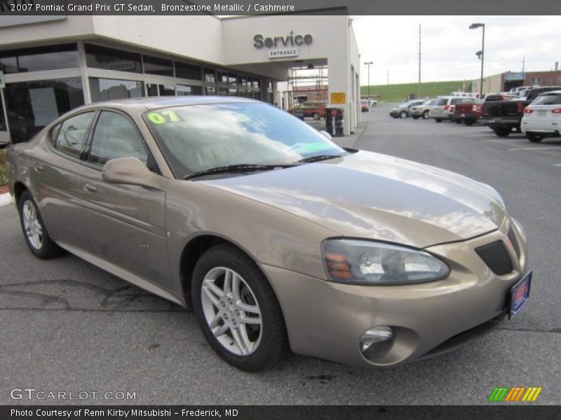 Bronzestone Metallic / Cashmere 2007 Pontiac Grand Prix GT Sedan