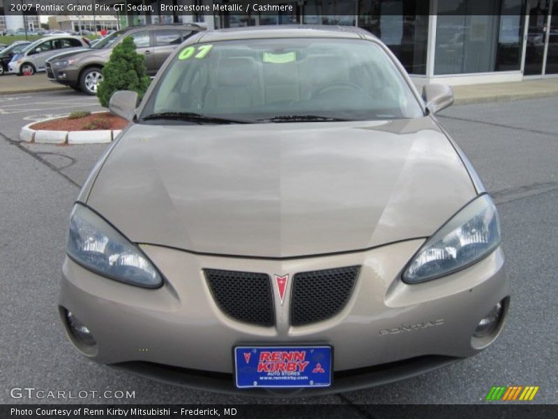 Bronzestone Metallic / Cashmere 2007 Pontiac Grand Prix GT Sedan