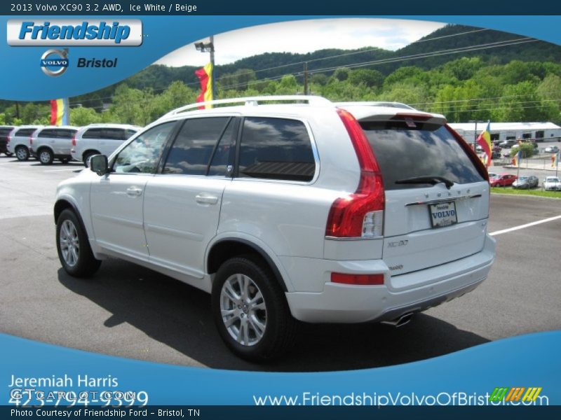 Ice White / Beige 2013 Volvo XC90 3.2 AWD