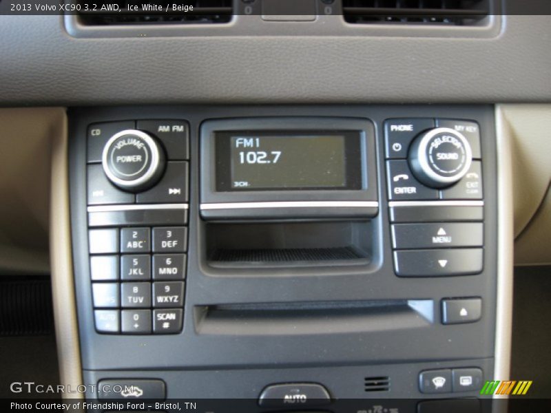 Audio System of 2013 XC90 3.2 AWD