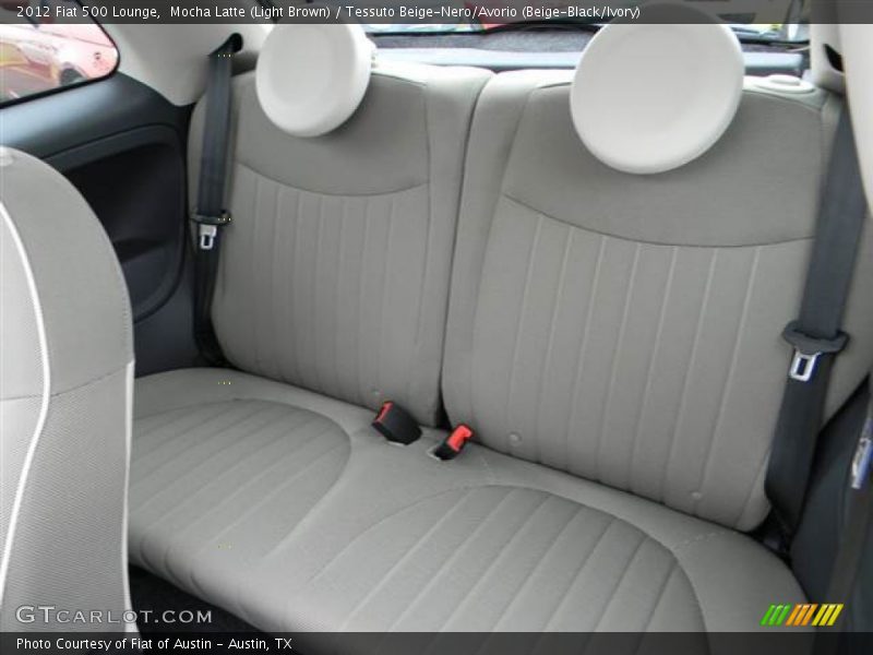 Rear Seat of 2012 500 Lounge