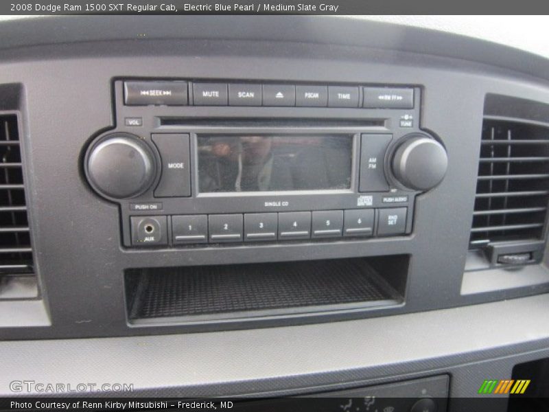 Electric Blue Pearl / Medium Slate Gray 2008 Dodge Ram 1500 SXT Regular Cab