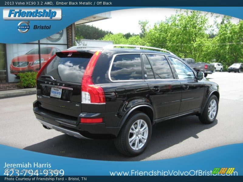 Ember Black Metallic / Off Black 2013 Volvo XC90 3.2 AWD