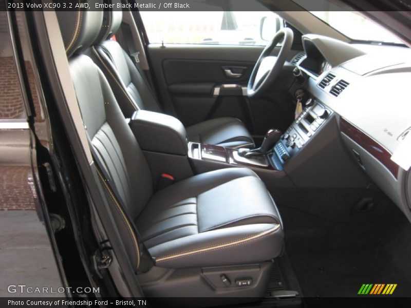 Ember Black Metallic / Off Black 2013 Volvo XC90 3.2 AWD