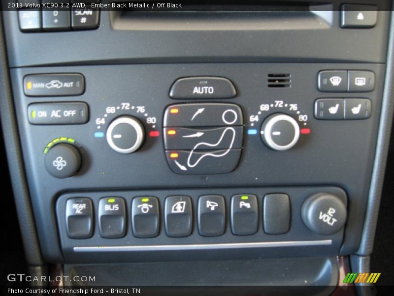 Controls of 2013 XC90 3.2 AWD