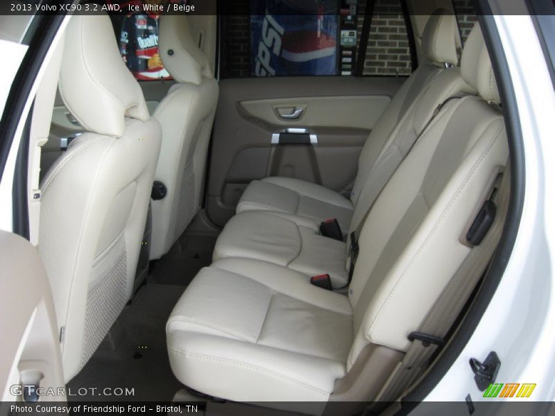 Rear Seat of 2013 XC90 3.2 AWD