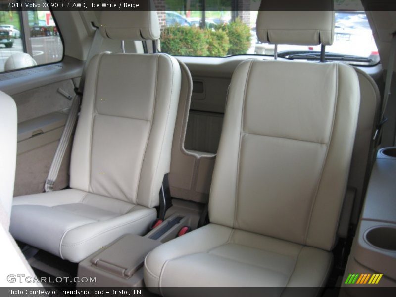 Rear Seat of 2013 XC90 3.2 AWD