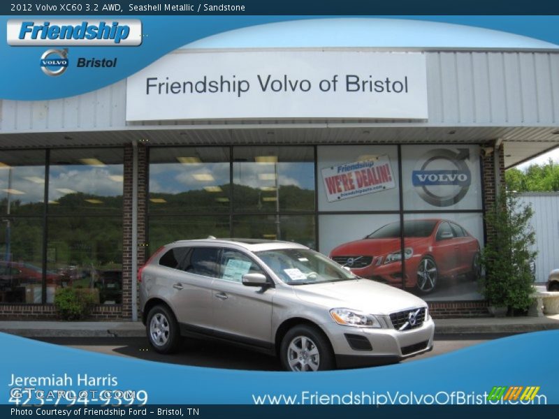 Seashell Metallic / Sandstone 2012 Volvo XC60 3.2 AWD