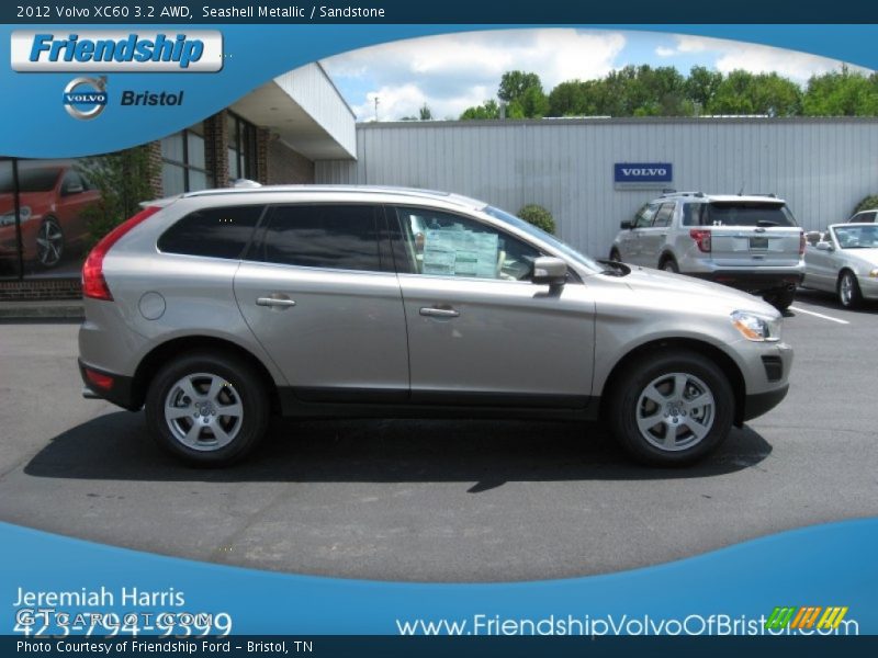 Seashell Metallic / Sandstone 2012 Volvo XC60 3.2 AWD