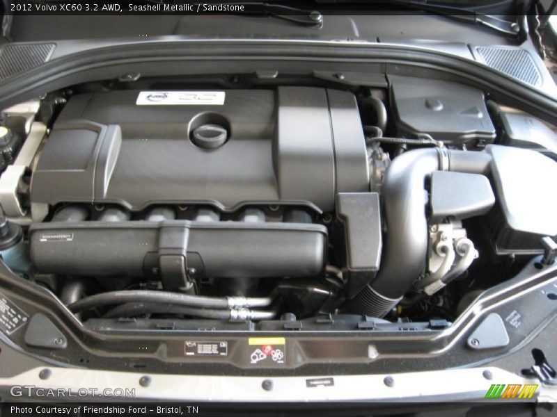  2012 XC60 3.2 AWD Engine - 3.2 Liter DOHC 24-Valve VVT Inline 6 Cylinder