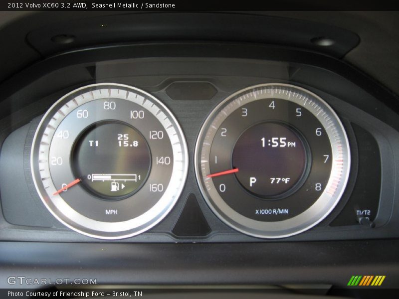  2012 XC60 3.2 AWD 3.2 AWD Gauges