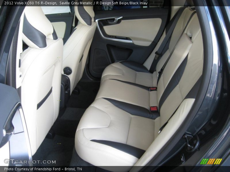 Saville Grey Metallic / R Design Soft Beige/Black Inlay 2012 Volvo XC60 T6 R-Design