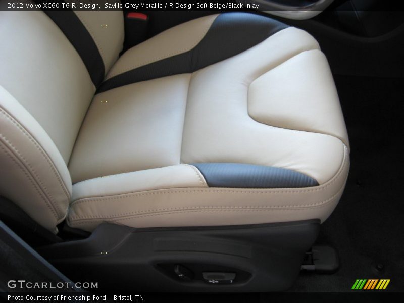 Saville Grey Metallic / R Design Soft Beige/Black Inlay 2012 Volvo XC60 T6 R-Design