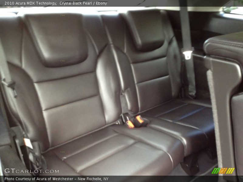 Crystal Black Pearl / Ebony 2010 Acura MDX Technology