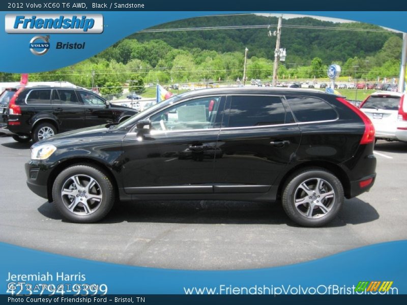 Black / Sandstone 2012 Volvo XC60 T6 AWD