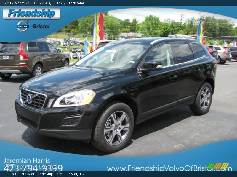 Black / Sandstone 2012 Volvo XC60 T6 AWD