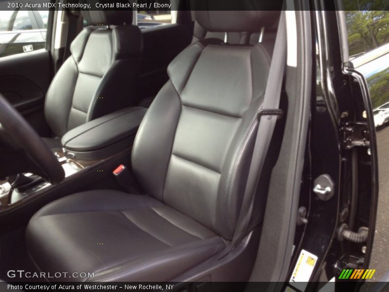 Crystal Black Pearl / Ebony 2010 Acura MDX Technology