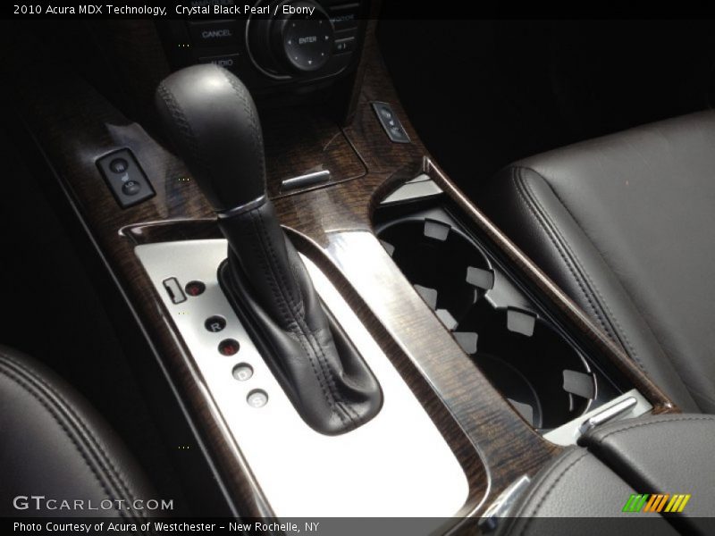 Crystal Black Pearl / Ebony 2010 Acura MDX Technology