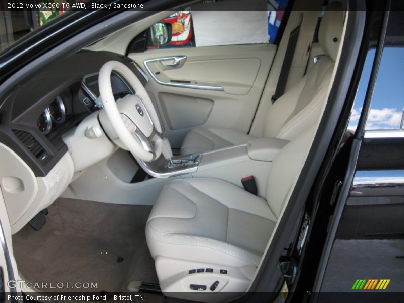 Black / Sandstone 2012 Volvo XC60 T6 AWD