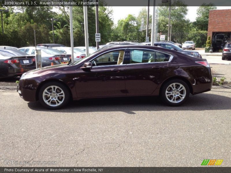 Mayan Bronze Metallic / Parchment 2010 Acura TL 3.5