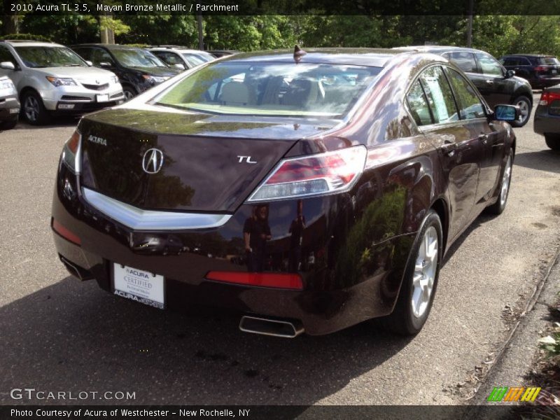 Mayan Bronze Metallic / Parchment 2010 Acura TL 3.5