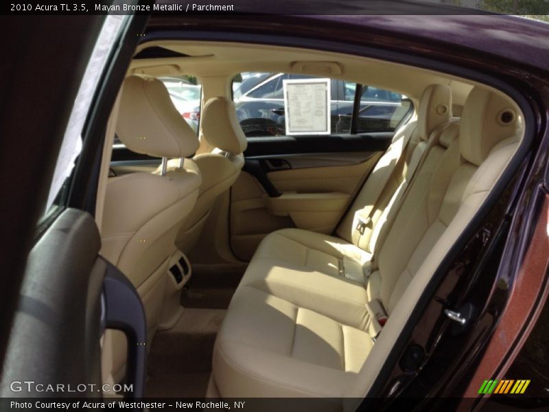 Mayan Bronze Metallic / Parchment 2010 Acura TL 3.5