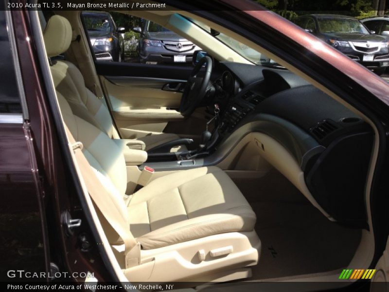 Mayan Bronze Metallic / Parchment 2010 Acura TL 3.5