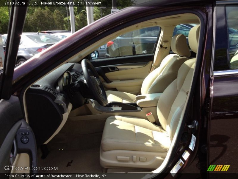 Mayan Bronze Metallic / Parchment 2010 Acura TL 3.5