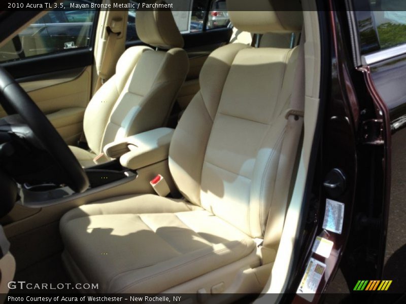 Mayan Bronze Metallic / Parchment 2010 Acura TL 3.5