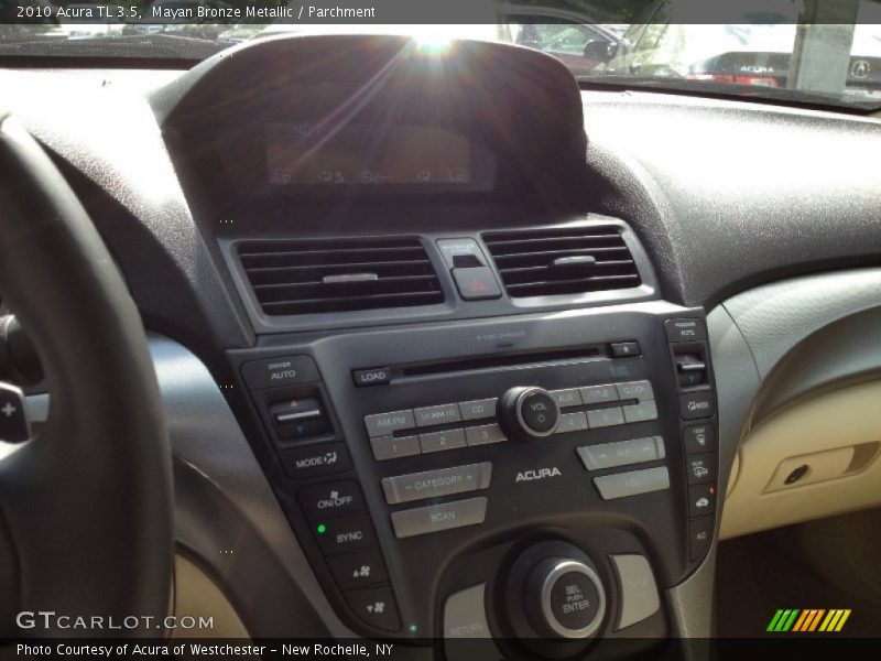 Mayan Bronze Metallic / Parchment 2010 Acura TL 3.5