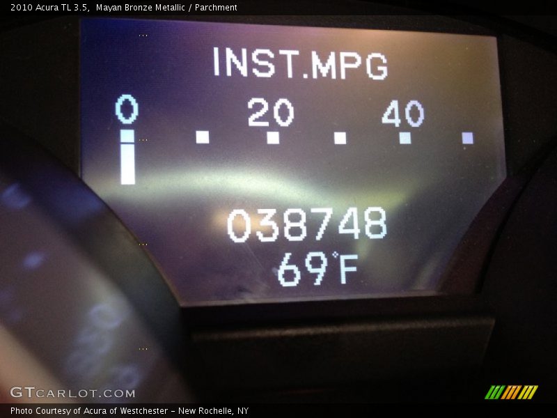 Mayan Bronze Metallic / Parchment 2010 Acura TL 3.5