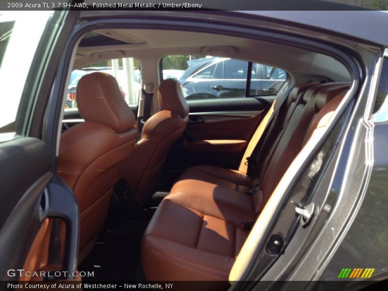Polished Metal Metallic / Umber/Ebony 2009 Acura TL 3.7 SH-AWD