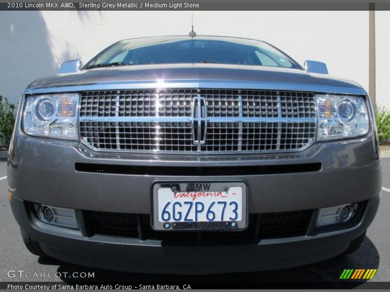 Sterling Grey Metallic / Medium Light Stone 2010 Lincoln MKX AWD