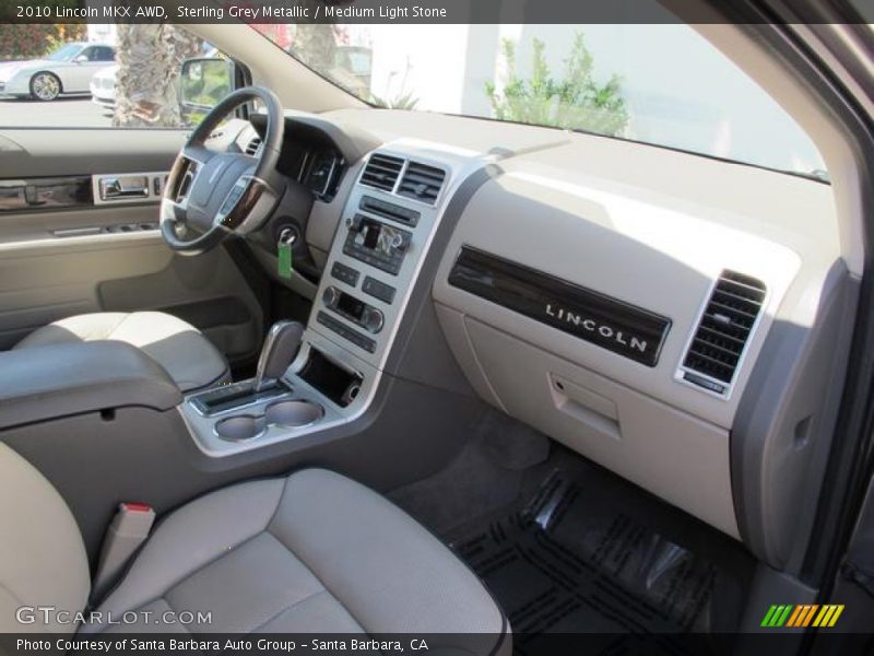 Sterling Grey Metallic / Medium Light Stone 2010 Lincoln MKX AWD