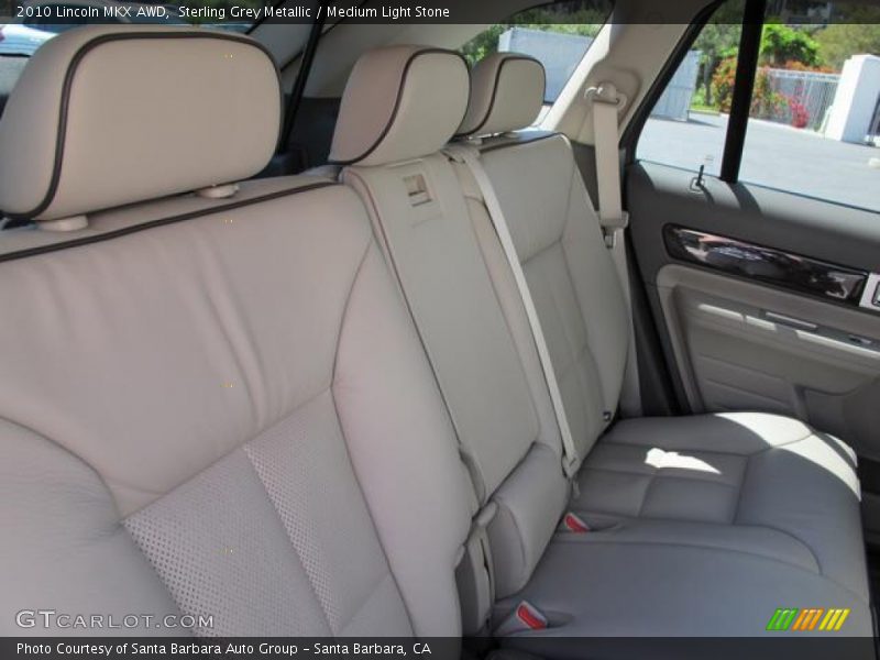 Sterling Grey Metallic / Medium Light Stone 2010 Lincoln MKX AWD