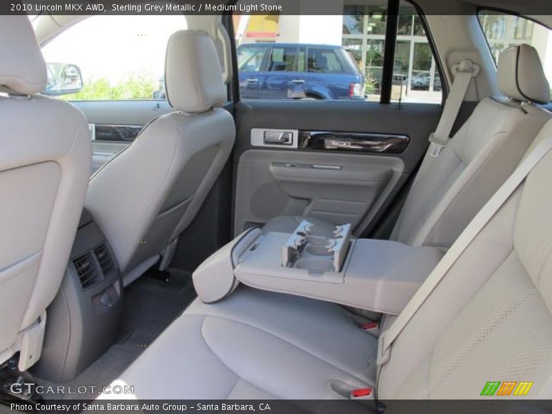 Sterling Grey Metallic / Medium Light Stone 2010 Lincoln MKX AWD