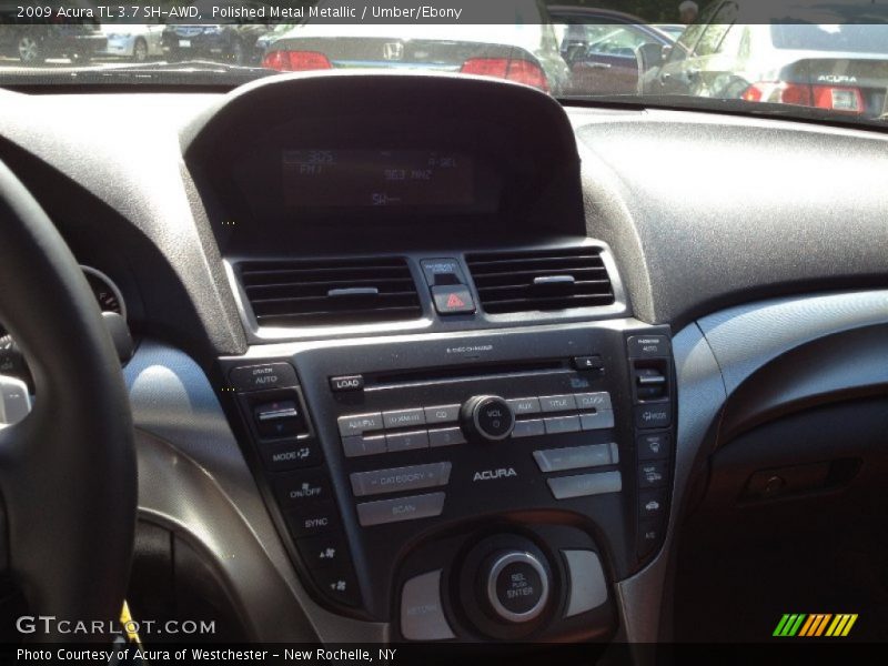 Polished Metal Metallic / Umber/Ebony 2009 Acura TL 3.7 SH-AWD