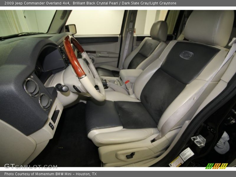 Front Seat of 2009 Commander Overland 4x4